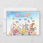 An meinen Freund auf der Ostertagekarte (Vorderseite)