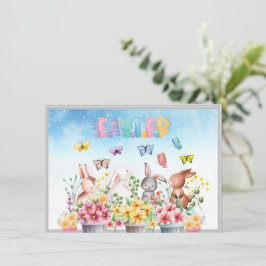 An meinen Freund auf der Ostertagekarte