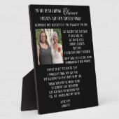 An meinen Freund Fotoplatte (Seite)