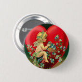 An meinen Valentin Button (Vorne & Hinten)
