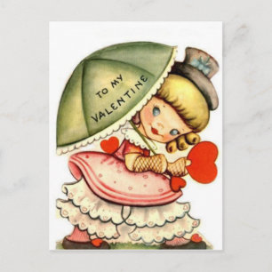 An meinen Valentinstag Feiertagspostkarte