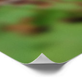 An meiner Türstufe drucken Poster (Ecke)