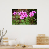 An meiner Türstufe drucken Poster (Küche)