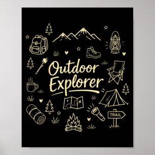 An Mutterliebe hängend süße Angelmutter Outdoor-Ma Poster