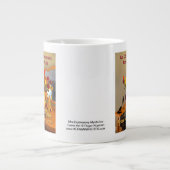"An Odd Bouquet from Paris" Jumbo-Tasse (Vorderseite)