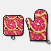 An Ofenhandschuh & Topflappen-Set (Vorderseite)