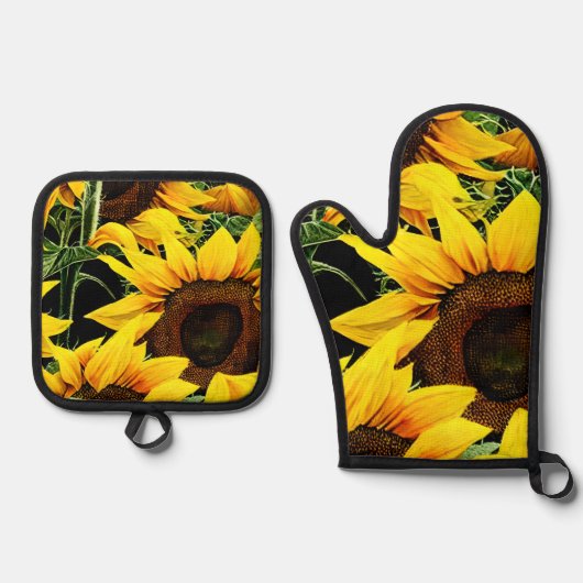 An Ofenhandschuh & Topflappen-Set (Vorderseite)