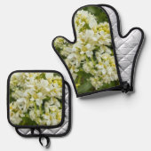 An Ofenhandschuh & Topflappen-Set (Vorderseite/Rückseite)