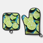 An Ofenhandschuh & Topflappen-Set (Vorderseite)