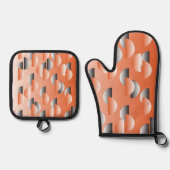 An Ofenhandschuh & Topflappen-Set (Vorderseite)