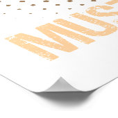 An Old Man Ford Mustang 1977 Cobra Poster (Ecke)