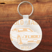 An Old Man Ford Mustang 2005 To 2009 5th Generatio Schlüsselanhänger (Vorderseite)