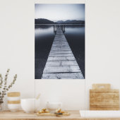 An Old Pier Portrait Poster (Küche)