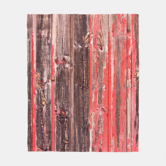 An old worn barn or antique wooden fence with chip fleecedecke (Vorderseite)