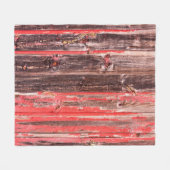 An old worn barn or antique wooden fence with chip fleecedecke (Vorderseite (Horizontal))