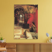 An Oleander von Alma Tadema, Vintage Blume Leinwanddruck (Insitu (Wohnzimmer))