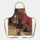 An Oleander von Alma Tadema, Vintage Blume Schürze (Vorderseite)