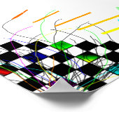 An Ort und Stelle fallen Poster (Ecke)