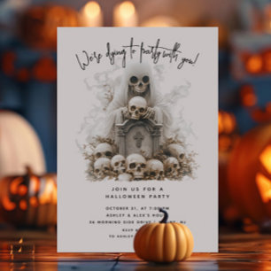 An Party Halloween sterben Einladung