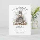 An Party Halloween sterben Einladung (Stehend Vorderseite)