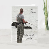 An Pastor Karte (Vorderseite)