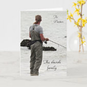 An Pastor Karte (Gelbe Blume)