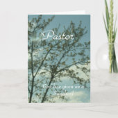 An Pastor Karte (Vorderseite)