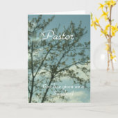 An Pastor Karte (Gelbe Blume)