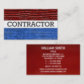 AN Patriotic Business Card Visitenkarte (Vorne/Hinten)