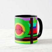 An Point Contemporary Arful Trend Circles Tasse (VorderseiteRechts)