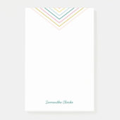 An Punkt (groß) - Smarald Post-it Klebezettel (Vorderseite)