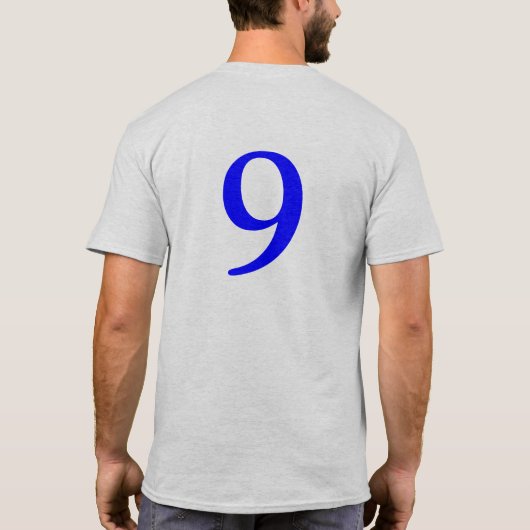 an Rückseite 9 T-Shirt (Rückseite)