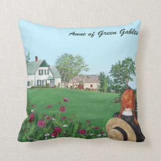 An schauend mit Liebe, Pillow Anne der grünen Kissen