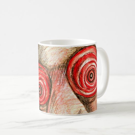 An Schlaflosikeit leidend Kaffeetasse (VorderseiteRechts)