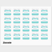 An Sea Nautical Gastgeschenk Hochzeit Stickers (Blatt)