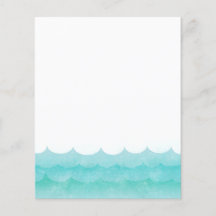 An Sea Nautical Wedding Flyers