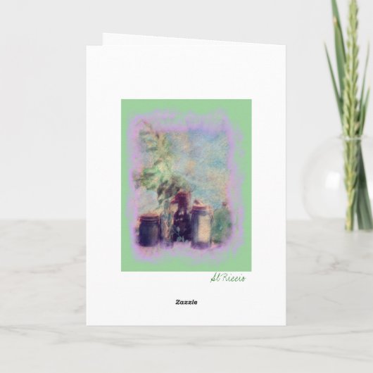 An Sie denken, Mama Karte (Rückseite)