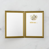 An Sie denken, Schmetterlingsfestzug Karte (Innenseite)