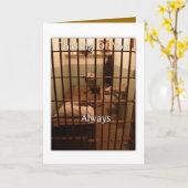 An Sie immer denken Karte (Gelbe Blume)