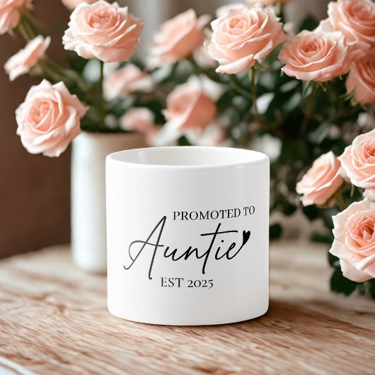 An Tante EST 2025 gefördert | Erstgeburt Espressotasse