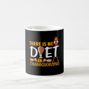 An Thanksgiving ohne Diät Süße Tuerkei Kaffeetasse