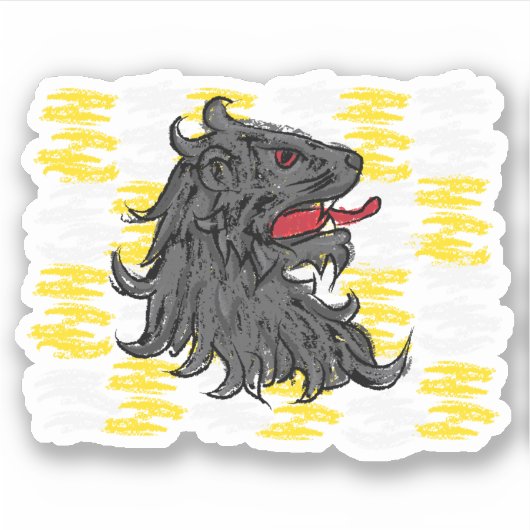 An Tir Aufkleber (Vorderseite)