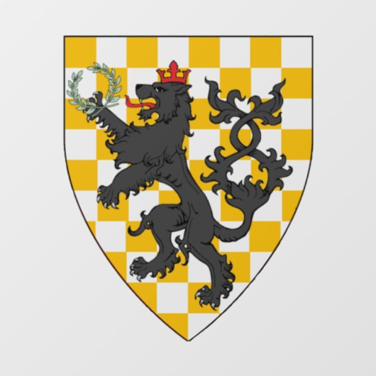 An Tir Fensteraufkleber (Blatt)