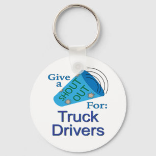 An Trucker appellieren Schlüsselanhänger