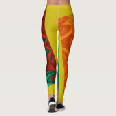 An unique cute multicolor "Ratti_Creative_Arts" Le Leggings (Rückseite)