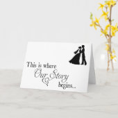 *AN UNSEREM WOCHENTAG** ZU BRÜCKE- ODER GROSSKARTE KARTE (Gelbe Blume)