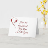 *AN UNSEREM WOCHENTAG** ZU BRÜCKE- ODER GROSSKARTE KARTE (Gelbe Blume)