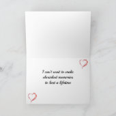 *AN UNSEREM WOCHENTAG** ZU BRÜCKE- ODER GROSSKARTE KARTE (Innenseite)