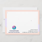 An unseren Hausarzt, Dankeskarte (Rückseite)