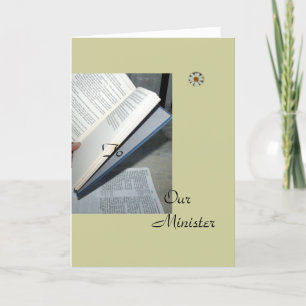 An unseren Minister Karte